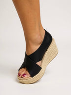 Women's Vera | Cross-Strap Slingback Espadrille Wedge Sandals